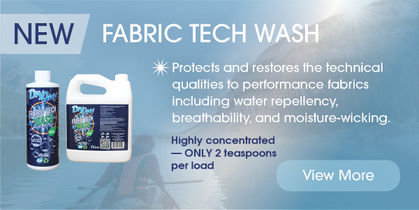 Dry Guy Fabric Wash Restores performance of high tech fabrics