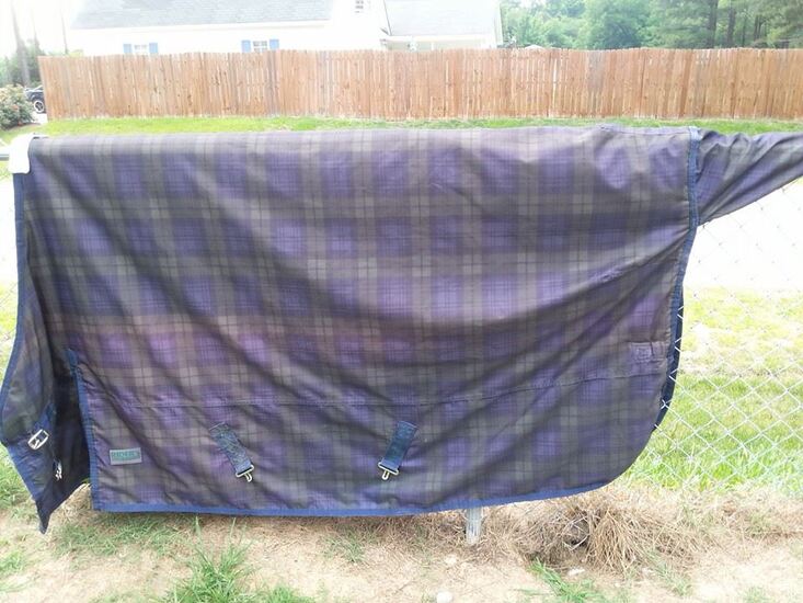 Horse Blanket Fabric Tech Wash